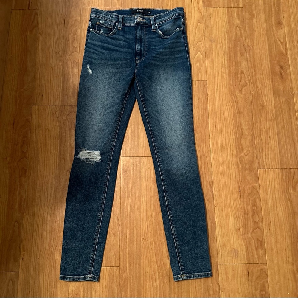 Hudson Skinny Jeans Blue Denim